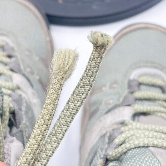 Dunham Women Hiking Boots size 7 2A WOW623GN green Gray Suede vibram sole - Picture 8 of 10